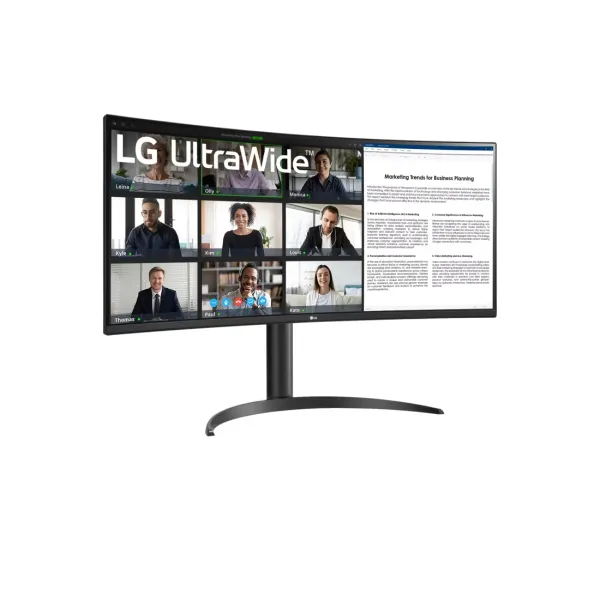 Монитор 34" VA, 100Hz LG (34WR55QK-B) - Фото 1
