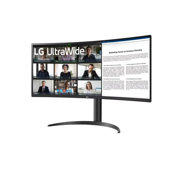 Монитор 34" VA, 100Hz LG (34WR55QK-B) - Фото 2