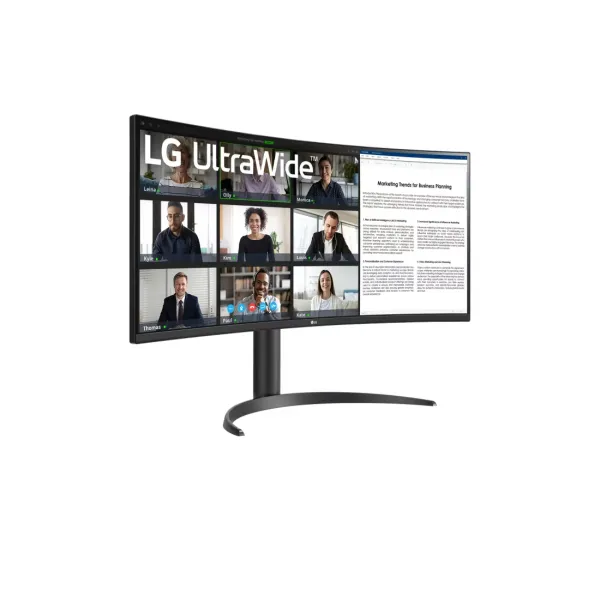 Монитор 34" VA, 100Hz LG (34WR55QK-B) - Фото 3