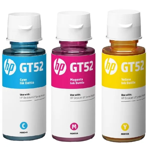 Комплект чернил GT52 CMY по 70мл CMY HP (SET52HPCMY)
