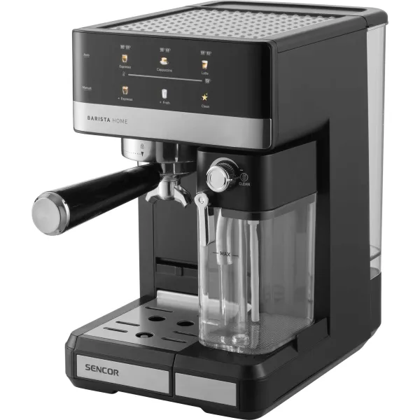Кофеварка рожковая 1.8л, черный Sencor (SES4060BK) - Фото 12