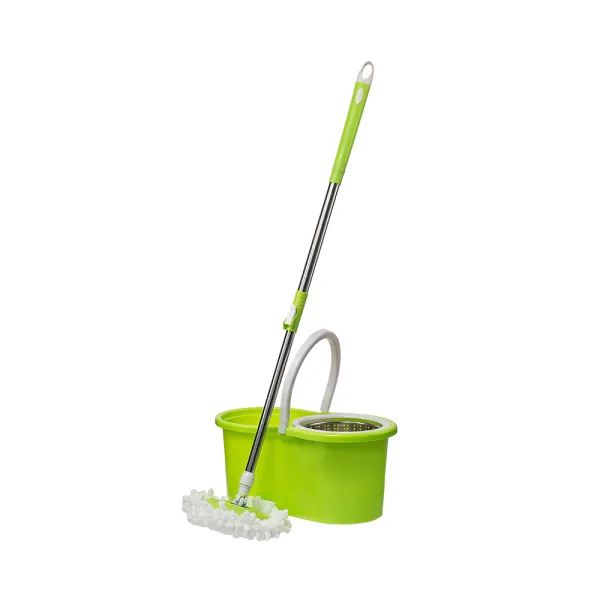 Швабра з віджимом Spin Mop (2 змінні насадки) Buroclean (10300115) - Фото 4