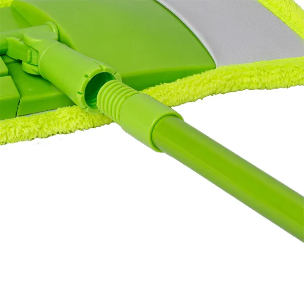 Швабра Flat Mop, метал ручка, 70-120 см, 41х13 см Buroclean (10300117) - Фото 1
