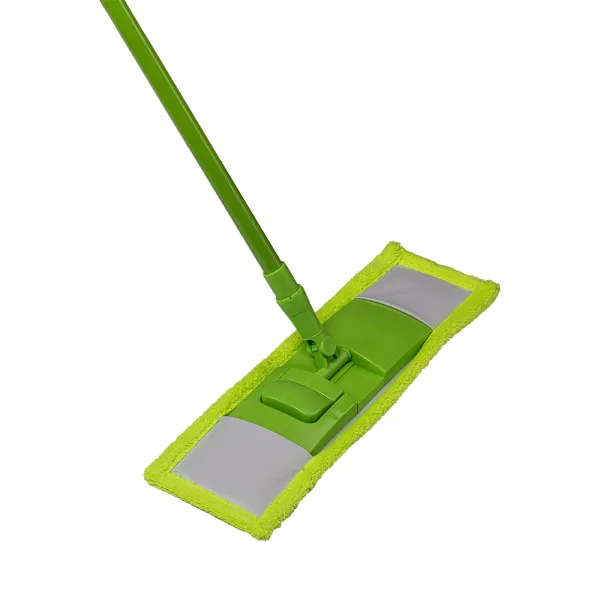 Швабра Flat Mop, метал ручка, 70-120 см, 41х13 см Buroclean (10300117) - Фото 3