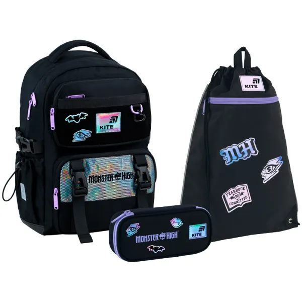 Набор рюкзак + пенал + сумка для обуви Kite 1022 MH (SET_MH26-1022M)