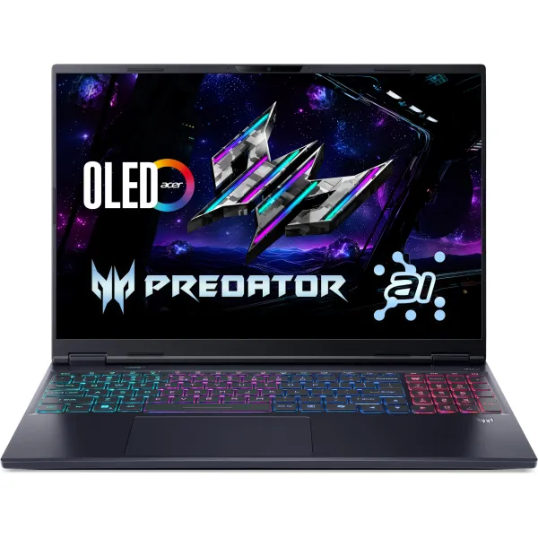 Ноутбук Predator Helios Neo 16" OLED, Intel U7-356H, 32GB, F1TB, NVD5060-8, Lin, черный Acer (NH.U3VEU.003)
