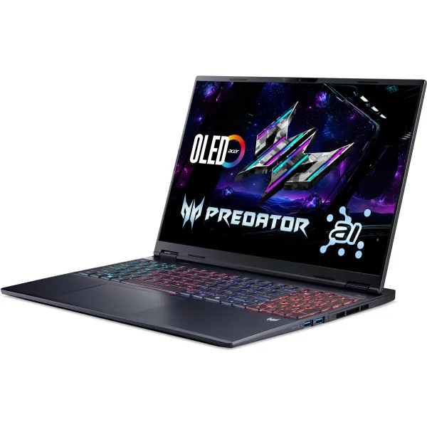 Ноутбук Predator Helios Neo 16" OLED, Intel U7-356H, 32GB, F1TB, NVD5060-8, Lin, черный Acer (NH.U3VEU.003) - Фото 2