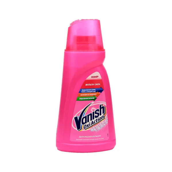 Отбеливатель жидкий Oxi Action для цветного белья 1000 мл Vanish (b.71062) - Фото 5