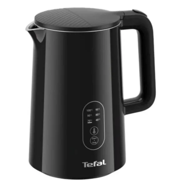 Електрочайник Thermo Protect Control 1.5л, чорний Tefal (KO6518E0) - Фото 1