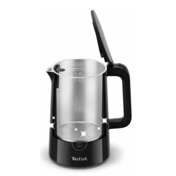 Електрочайник Thermo Protect Control 1.5л, чорний Tefal (KO6518E0) - Фото 4