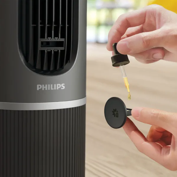 Вентилятор колонний Series 7000, 30Вт, темно-сірий Philips (CX7550/01) - Фото 6