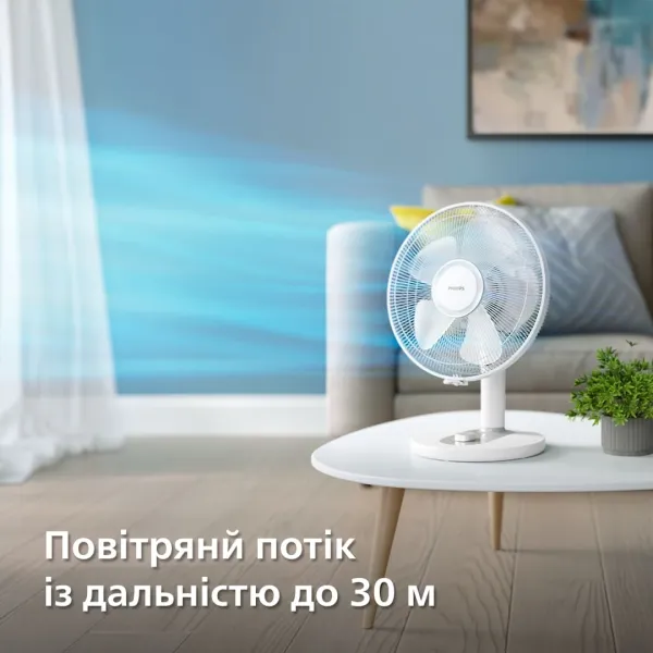 Вентилятор Series 1000, 35см, 35Вт, білий Philips (CX1030/00) - Фото 5