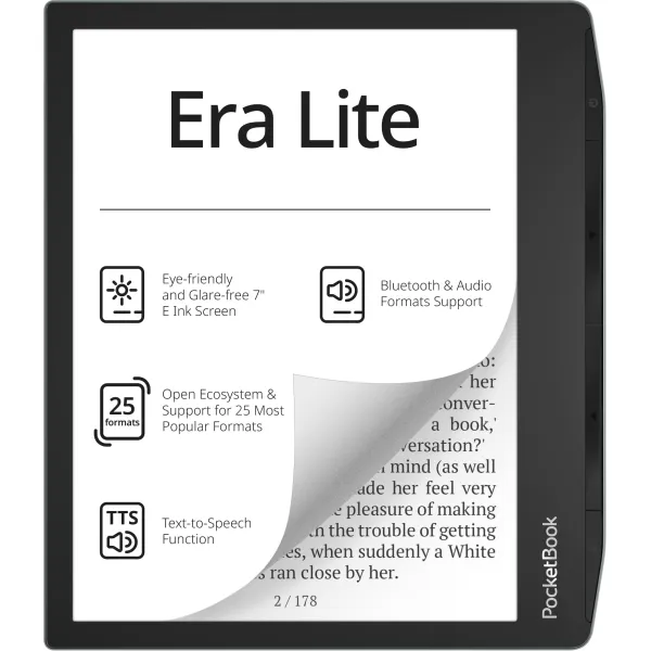 Электронная книга 710 Era Lite, серый PocketBook (PB710-9-WW) - Фото 10