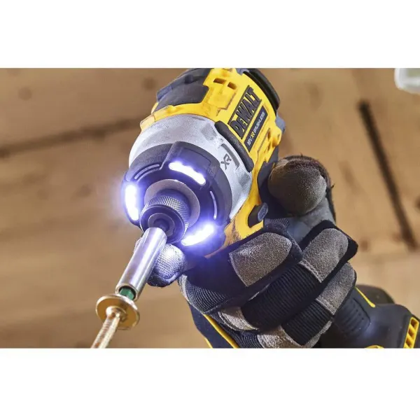 Шуруповерт ударный аккумуляторный 18В DeWalt (DCF860N) - Фото 4