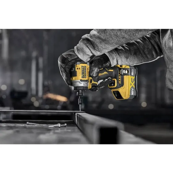 Шуруповерт ударный аккумуляторный 18В DeWalt (DCF860N) - Фото 6