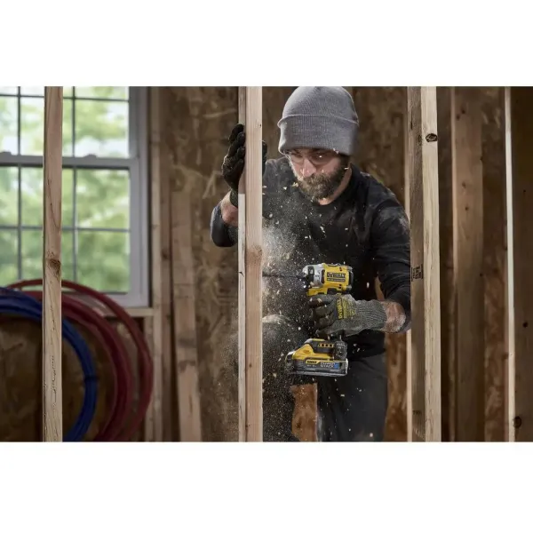 Шуруповерт ударный аккумуляторный 18В DeWalt (DCF860N) - Фото 7