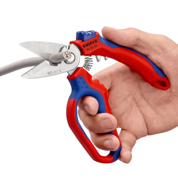 Ножницы для кабелей 6мм/180мм KNIPEX (95-05-20-SB) - Фото 2