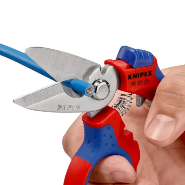 Ножницы для кабелей 6мм/180мм KNIPEX (95-05-20-SB) - Фото 3