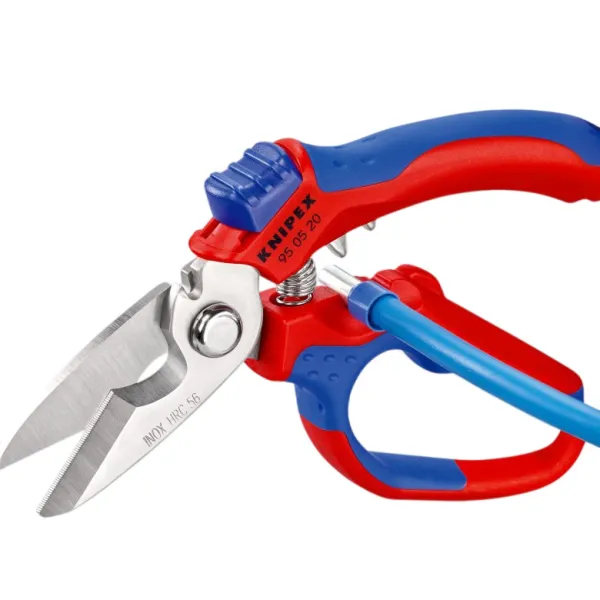 Ножницы для кабелей 6мм/180мм KNIPEX (95-05-20-SB) - Фото 7