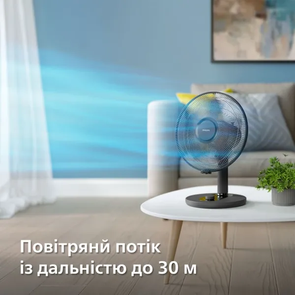 Вентилятор Series 1000, 35см, 35Вт, чорний Philips (CX1030/01) - Фото 8