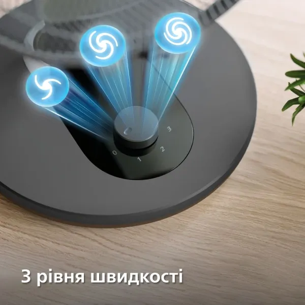 Вентилятор Series 1000, 35см, 35Вт, чорний Philips (CX1030/01) - Фото 9