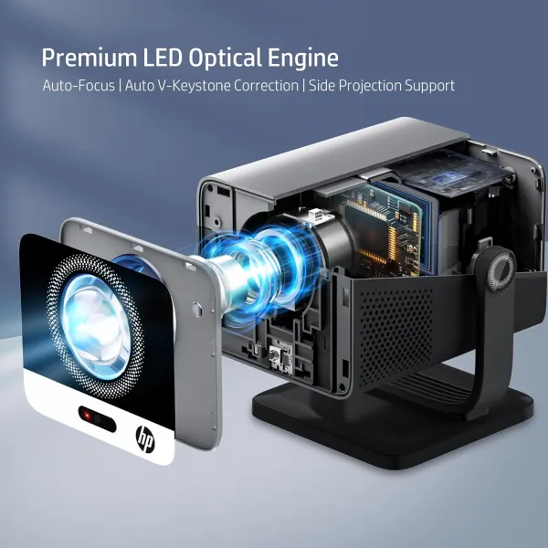 Проєктор MC475 FHD, 200 lm, LED, 0.8, WiFi, HP (C42LPAA) - Фото 11