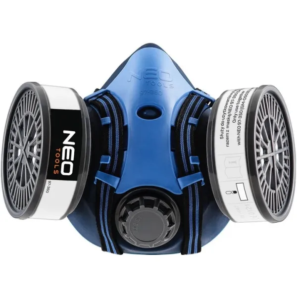 Маска защитная 2хP3 Neo Tools (97-351) - Фото 1