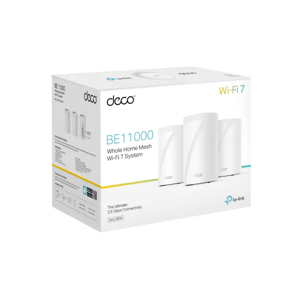 Система WiFi-Mesh BE11000 TP-LINK (DECO-BE65-3-PACK) - Фото 10