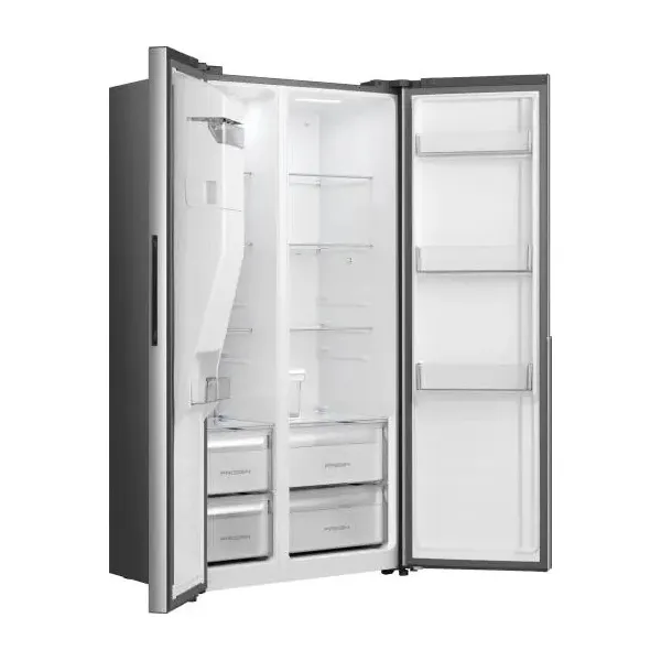 Холодильник 179х62х91см, 347(181)л, А+, NF+, инв., нерж Gorenje (NRS917E61X) - Фото 4
