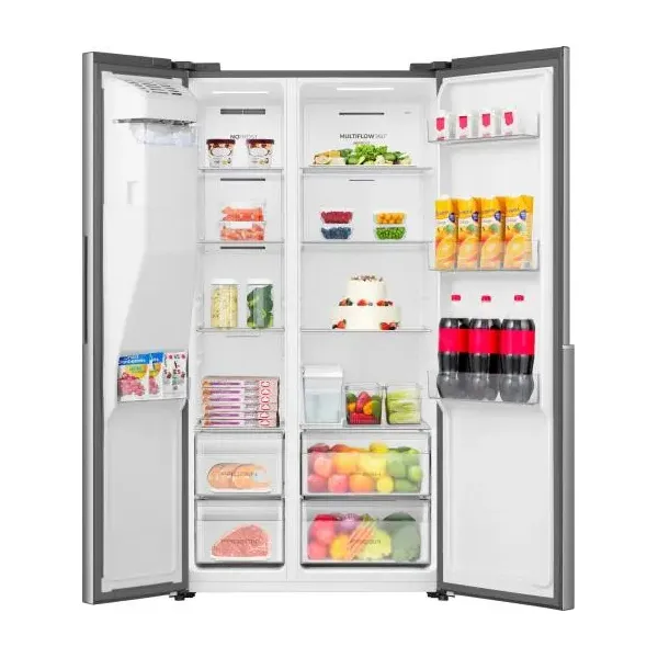 Холодильник 179х62х91см, 347(181)л, А+, NF+, инв., нерж Gorenje (NRS917E61X) - Фото 6