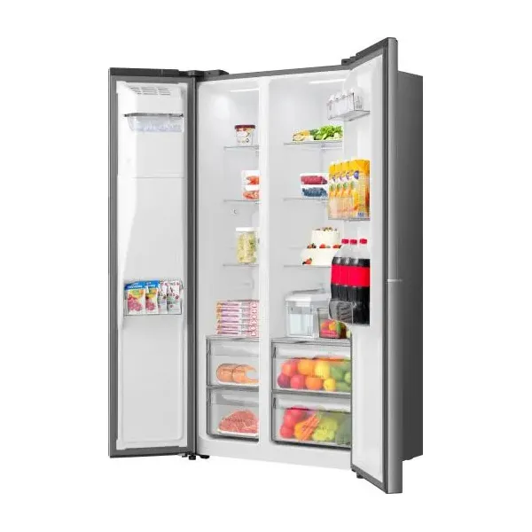 Холодильник 179х62х91см, 347(181)л, А+, NF+, инв., нерж Gorenje (NRS917E61X) - Фото 7