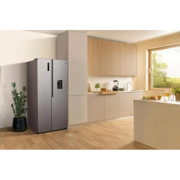 Холодильник 179х62х91см, 347(181)л, А+, NF+, инв., нерж Gorenje (NRS917E61X) - Фото 10