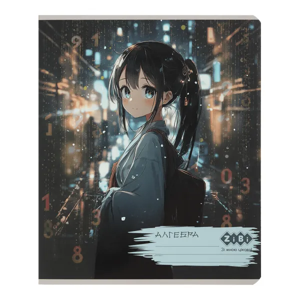 Набор тетрадей ученических общих, 10 штук, 8 предметов ANIME, 48 л ZiBi (ZB.1704-99) - Фото 3