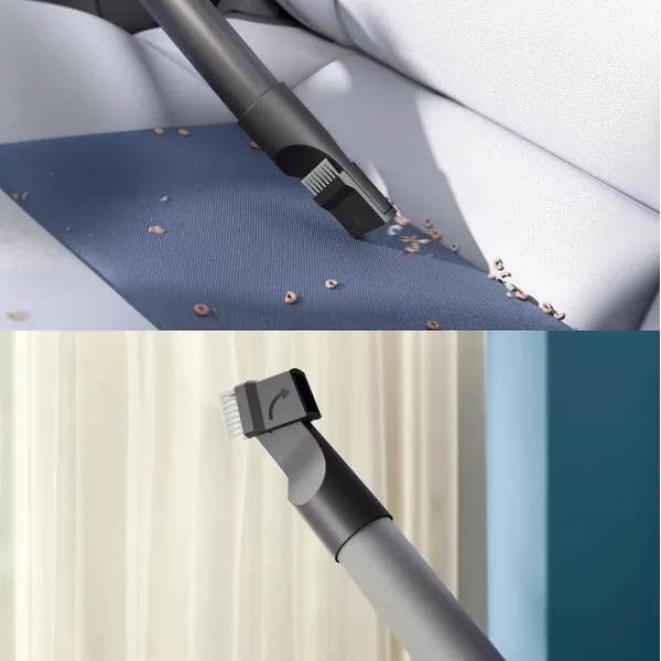 Пылесос мешковой Series 1000, 750Вт, 3л, НЕРА, серый Philips (XD1101/10) - Фото 3