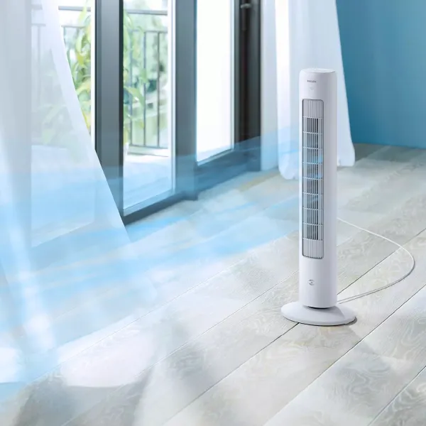 Вентилятор 110см, 40Вт, білий Philips (CX5535/00) - Фото 4