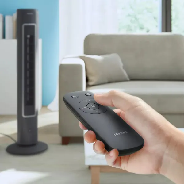 Вентилятор колонний 110см, 40Вт, сірий Philips (CX5535/11) - Фото 7