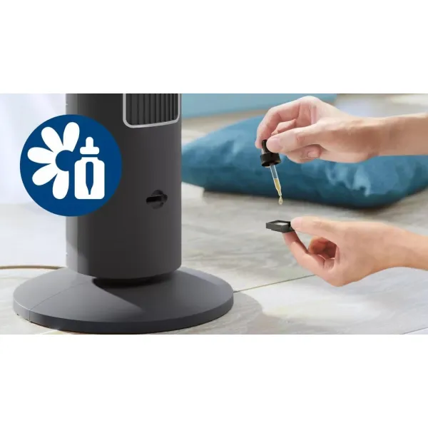 Вентилятор колонний 110см, 40Вт, сірий Philips (CX5535/11) - Фото 11