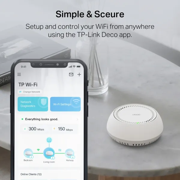 Система WiFi-Mesh BE11000 TP-LINK (DECO-BE65-POE-3-PACK) - Фото 4
