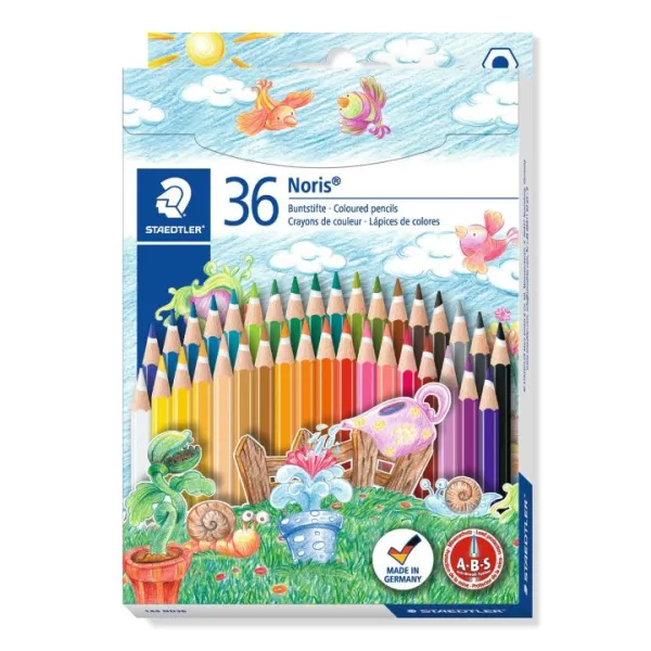 Карандаши цветные Noris 36 шт/упак Staedtler (ST.144 ND36)