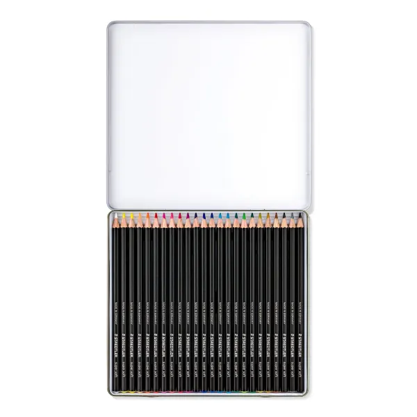 Карандаши цветные мягкие 24 шт/упак Staedtler (ST.149C M24) - Фото 3