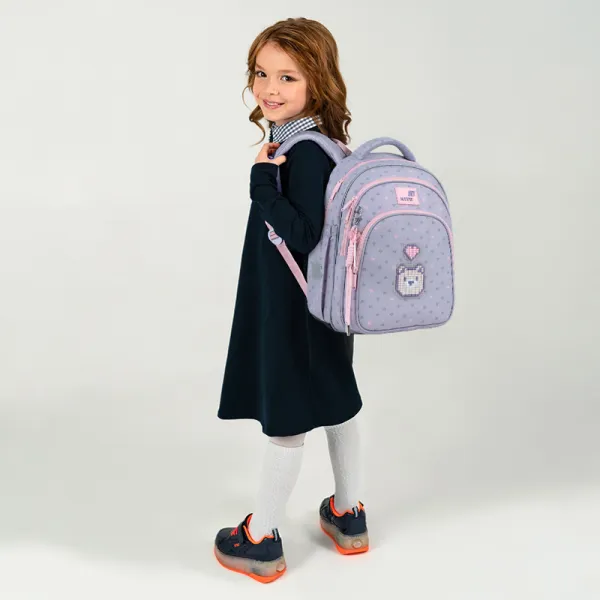 Рюкзак шкільний Kite Education 763S Pixel Love (K26-763S-1) - Фото 15