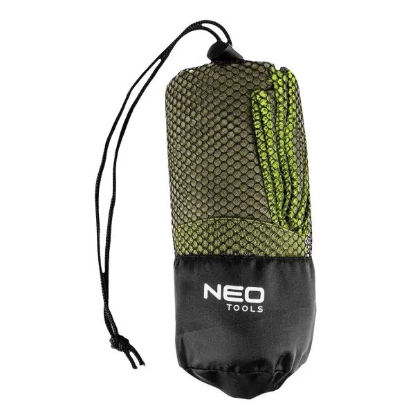 Полотенце быстросохнущее 120x60 см, 80% полиэстер, 20% полиамид, 0.17 кг Neo Tools (63-163) - Фото 5