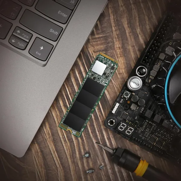 Накопитель SSD M.2 250GB PCIe3.0 Transcend (TS250GMTE115S) - Фото 6