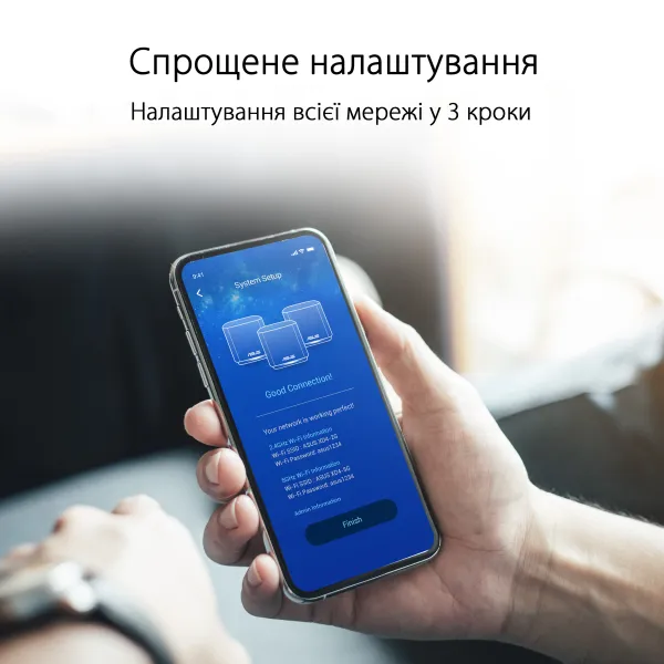 Маршрутизатор WiFi-Mesh AX1800 ASUS (90IG07M0-MO3C30) - Фото 9