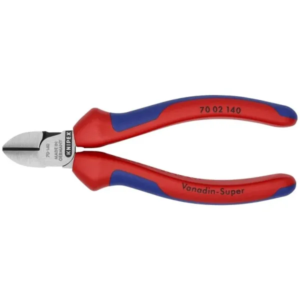 Кусачки-бокорезы 0-4мм 140мм KNIPEX (70-02-140) - Фото 2