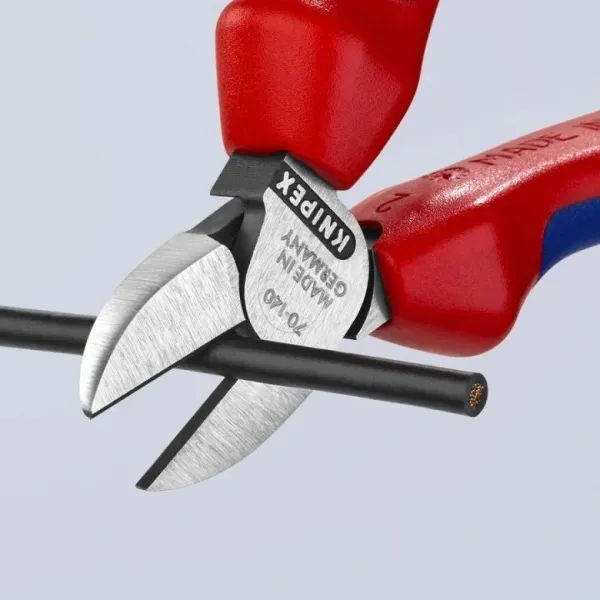 Кусачки-бокорезы 0-4мм 140мм KNIPEX (70-02-140) - Фото 6