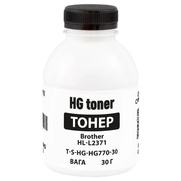 Тонер Brother HL-L2371 флакон, 30 г HG toner (TSM-HG770-30) - Фото 28