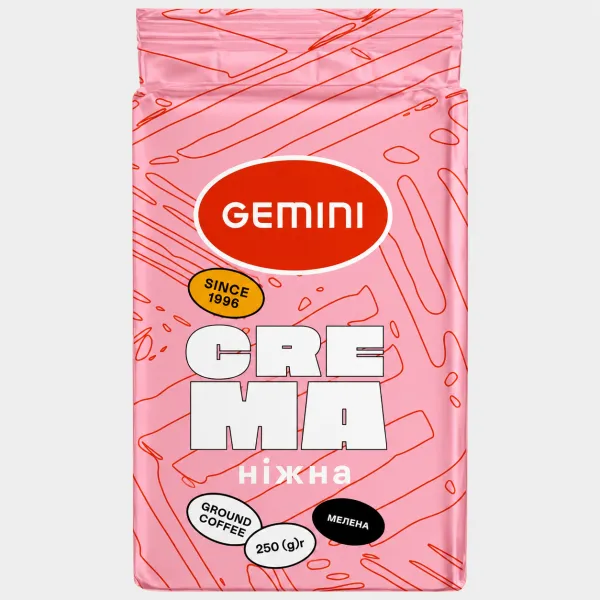 Кава мелена 250 г, Crema Gemini (gm.30096) - Фото 12