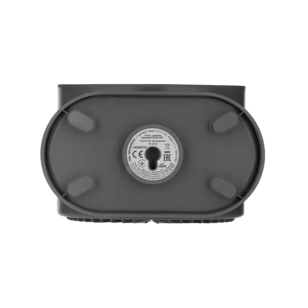 Вентилятор акумуляторний OneBreeze 12см, USB-A, Type-C, сірий ARDESTO (FT-M75GR) - Фото 8