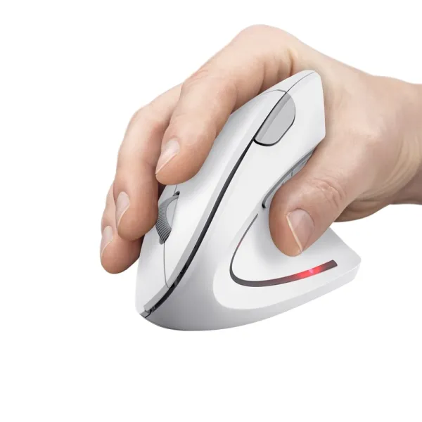 Миша бездротова Verto Ergonomic, біла Trust (25132_TRUST) - Фото 5